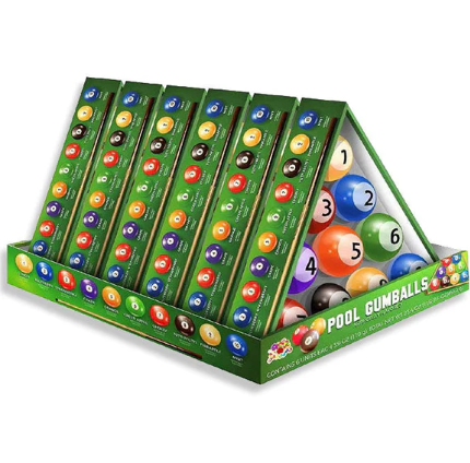 13517 Alberts Pool Ball Gum Balls 6ct