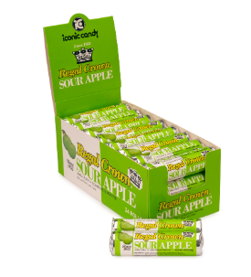 Iconic Regal Crown Sour Apple Rolls 24ct