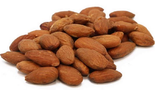 Roasted No Salt 20-22ct Shelled Almonds 25lb