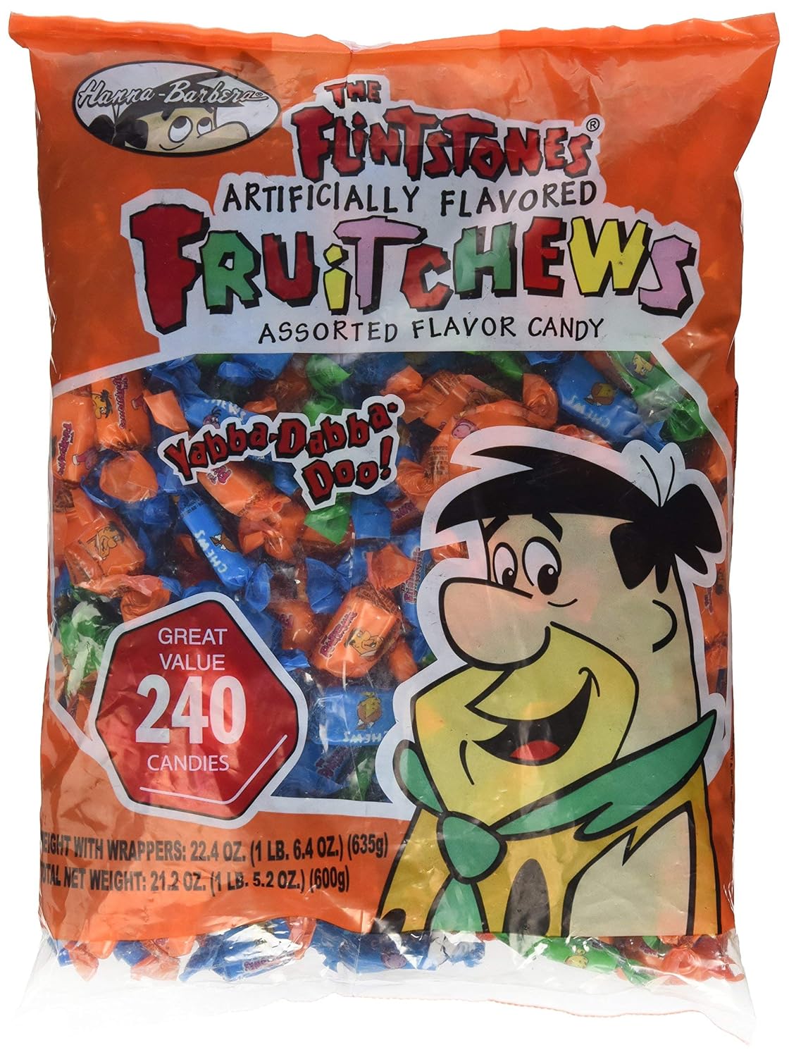 Alberts Flintstones Fruit Chews 240ct bag