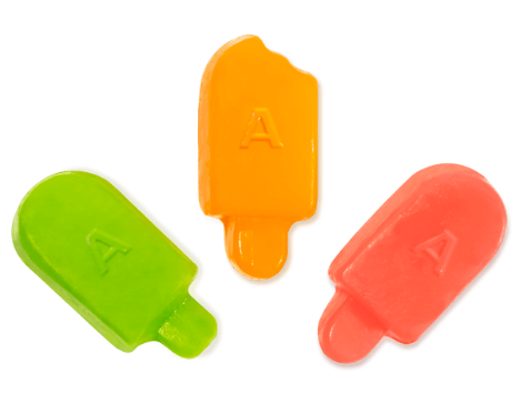 Albanese Sherbet Gummi Ice Pops 5lb