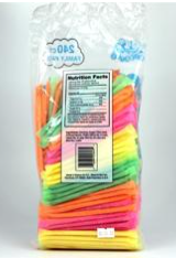 Albert's Straws Neon Laser 240ct