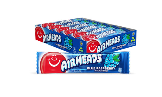 Airheads Singles Sour Blue Blast 36ct