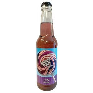 Whirly Pop Soda Juicy Grape 12oz 24ct