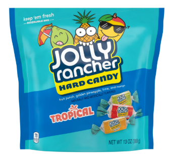 Jolly Rancher Tropical Pouch 13oz 8ct