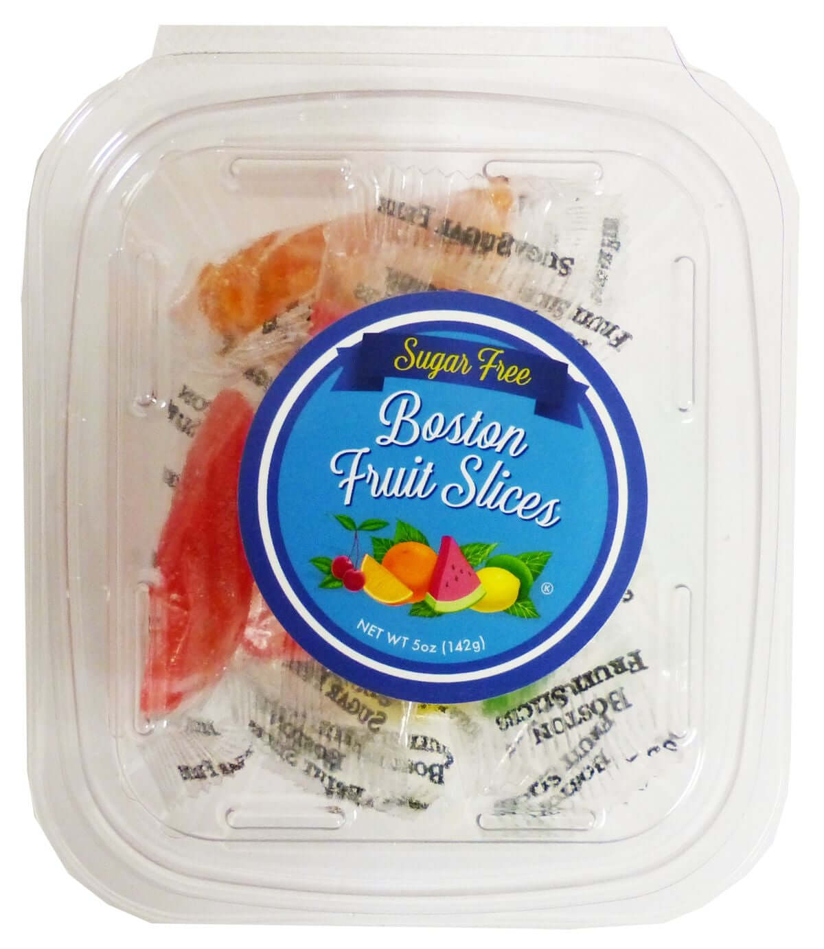 Boston Sugar Free Fruit Slices 5oz tub 16ct-online-candy-store-1372