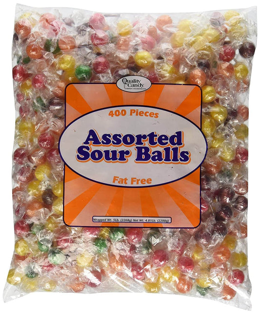 Quality Candy Sour Fruit Balls