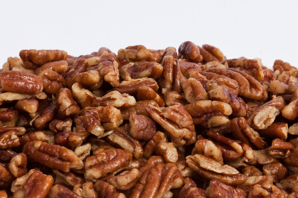 Roasted Salted Shelled Pecan Pieces 25lb-online-candy-store-S2347C