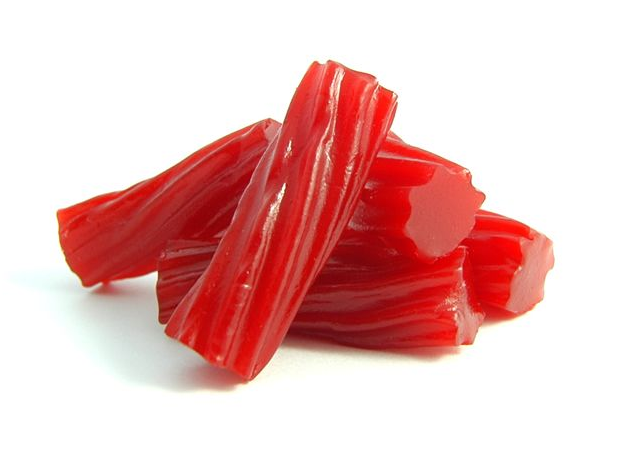 Kookaburra Australian Old Fashioned Red Strawberry Licorice Bulk 15.4 lb-online-candy-store-245C