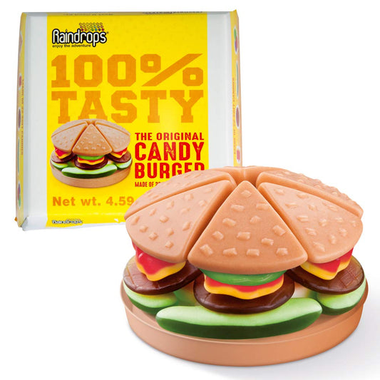 Raindrops Gummy Hamburger 4.59oz 9ct