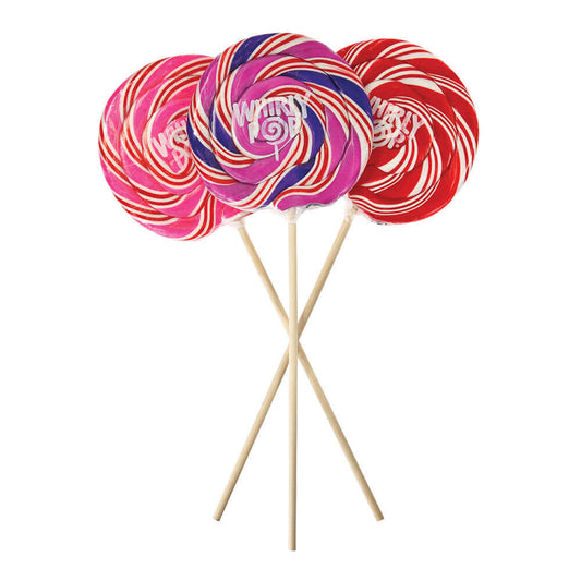 Adams & Brooks Assorted Whirly Swirl Pops 10oz 18ct