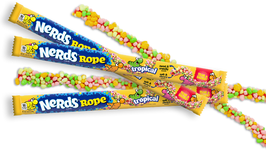 Wonka Tropical Nerds Rope 24ct