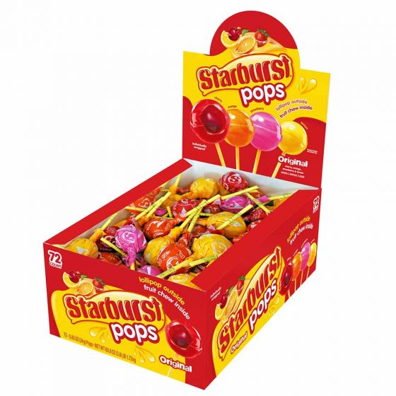 Spangler Starburst Pops .85oz 72ct