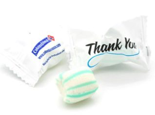 Colombina "Thank You" Soft Mint Puffs