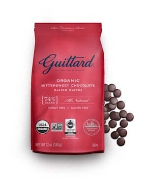 Guittard Fair Trade Bittersweet Organic Wafers 74% Cacao 25lb