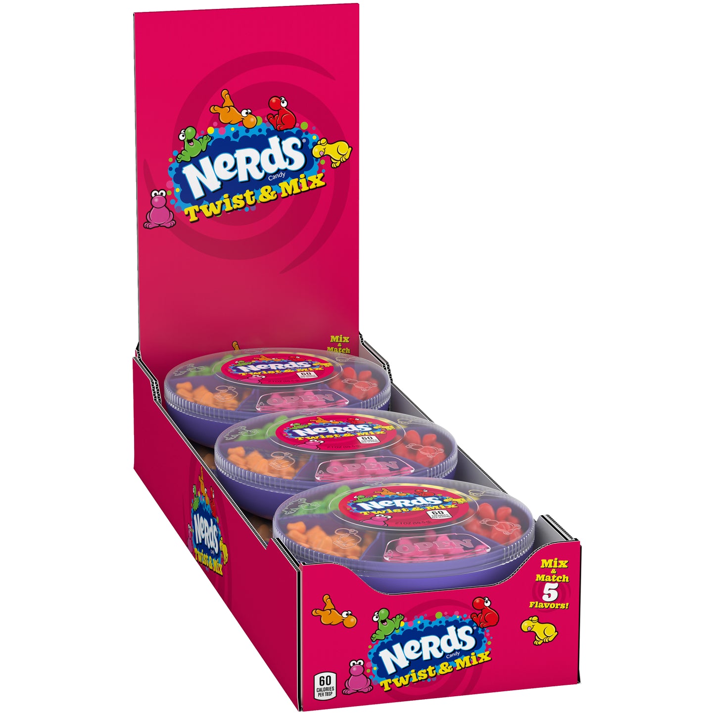 Nerds Twist & Mix 2.1oz 6ct