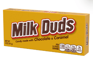 Hershey Big Box Milk Duds 12ct 5oz