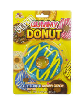 Alberts Super Gummy Donut 5.29oz 12ct