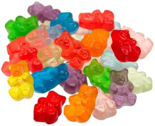 Albanese Gourmet 12 Flavor Assorted Gummi Bears 5lb-online-candy-store-50145