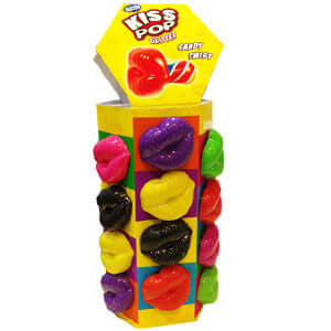 Exclusive Kiss Pacifier Pop Tower 24ct-online-candy-store-7121