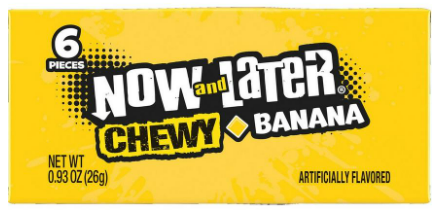 Now and Later Banana 24 Ct